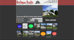 Desktop Screenshot of hoffmanrlty.com